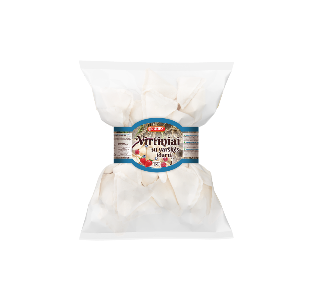 Virtiniai su varškės įdaru 500 g (10 vnt. / dėžė)